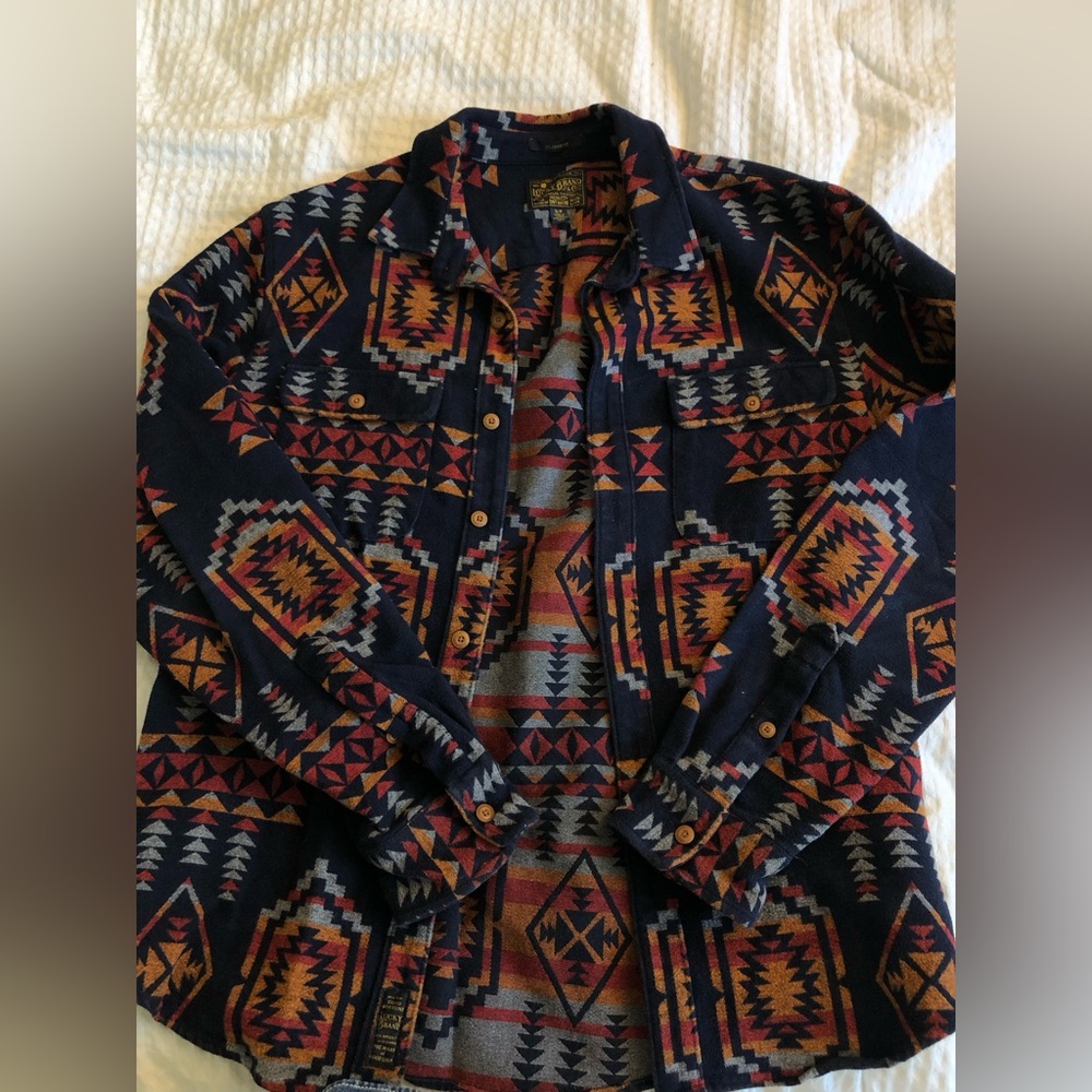 Lucky Brand western utility jacket